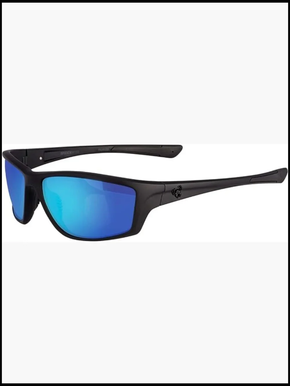 Polarized Fishing Sunglasses with Sporty Frame and Soft-Grip Fit